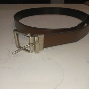 Merona Men’s Belt Nonleather Style 36929 Made In Guatemala Brown Size L